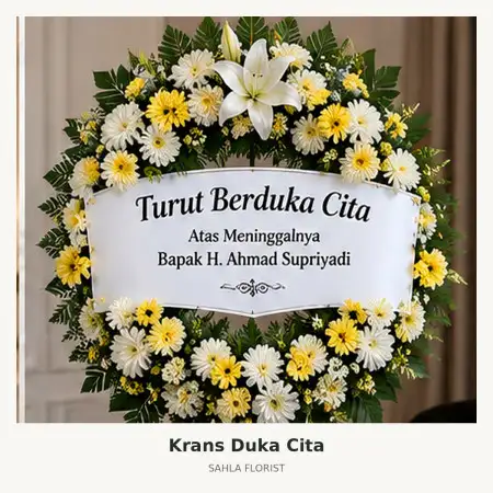 Krans Bunga Duka Jayapura Kota